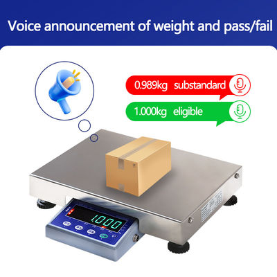 6kg 音声発表 電子テーブル 産業用秤 プラットフォーム SOHE AT-B