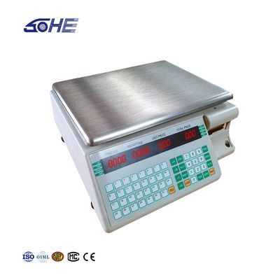 SOHE SHW-TMAバーコードテーブルスケール キャッシングレジスタ 耐久性ステンレス鋼デザイン 1