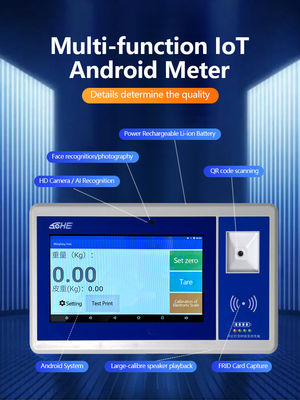 7インチのAndroid スマートスクリーンカメラ 体重指示器とLEDディスプレイ