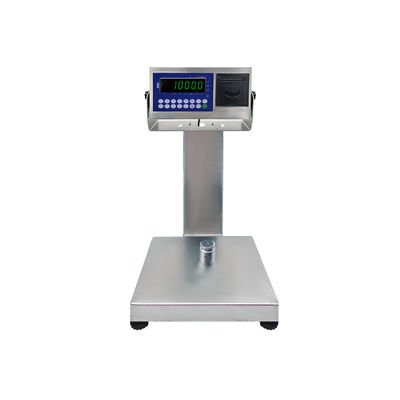 A8SP 印刷 6KG 容量と 22cm * 28cm 平方垂直バーの小さなプラットフォームスケール