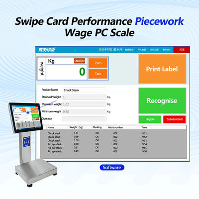 Windows システム 防水タッチスクリーン スワイピングカード用のSOHE産業のスマートスケール