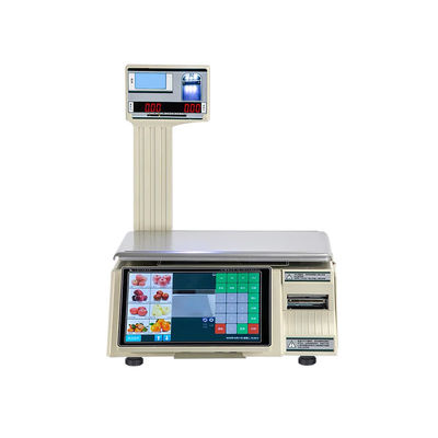 LCDディスプレイ インテリジェントバーコードテーブル 30kg容量のSHW-TMF6スケール