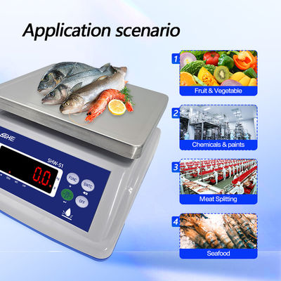 IP68 評価 SOHE A1S 防水 スケール 6KG 容量 防塵 防虫 AC/DC 電源