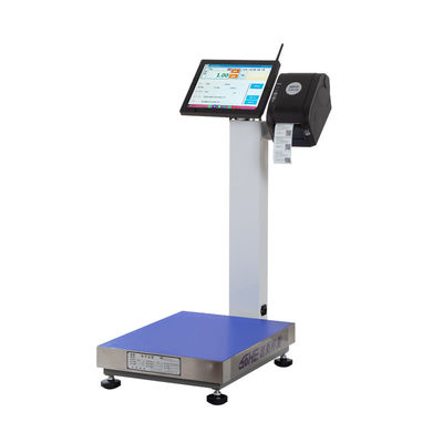 15インチ デスクトップ画面 SOHE 2024 15-200kg 豚肉と牛肉加工液晶ディスプレイ ラベルスケール