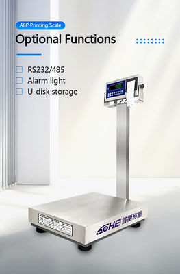 ステンレススチールLEDディスプレイ 高級A8SP印刷工業プラットフォーム スケール60cm*80cm