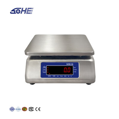 AC220V/50HZ電源 SOHE S6 3KGステンレス鋼 IP68 強力のための防水スケール