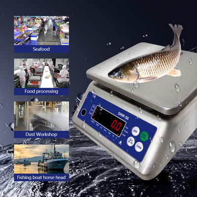 SOHE S6 6KG 容量とIP68 保護グレードのステンレス鋼防水スケール