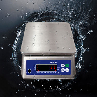 SOHE S6 6KG 容量とIP68 保護グレードのステンレス鋼防水スケール