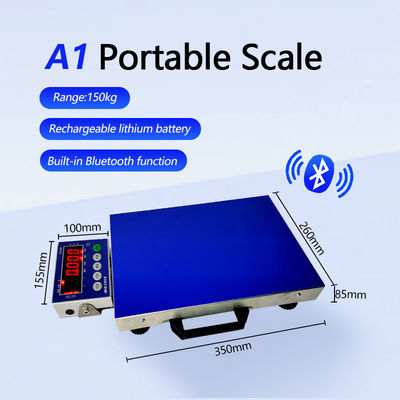100KG小型Bluetooth産業用計量器 ABSとステンレスステールプラットフォーム