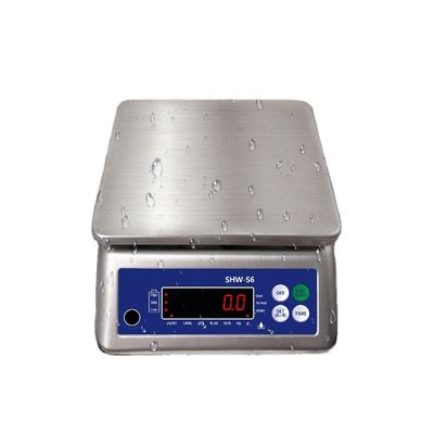 ODM対応 ダブルスクリーン 30kg 防水テーブル LEDディスプレイ付き電子秤