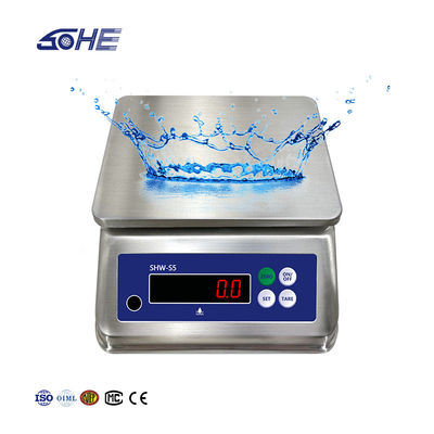 AV220V/50HZ ダブルスクリーン ステンレス ステンレス 防水 テーブル 電子秤 15kg