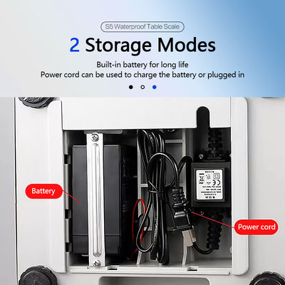 6kg 最大重量 ステンレス鋼のスケール 双面ディスプレイとIP68防水等級