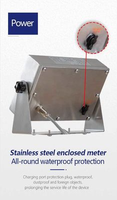 LEDディスプレイ 300kg SOHE A1S 食品工場用防水スケール 500*600mm 洗える