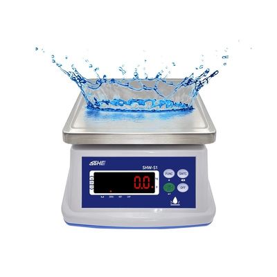 双層構造 30KG 精密センサーとLEDディスプレイの防水スケール