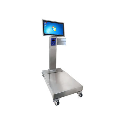 完全防水設計と50cm * 60cmプラットフォームのインテリジェントスケールモバイルバッテリー