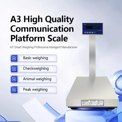 LEDディスプレイ SOHE A3 200KG 400*500mm 産業用重量化のための電子プラットフォームスケール