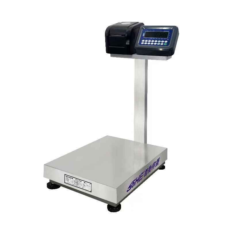 SH2100-A8P テーブルスケール 高精度とLEDディスプレイ 50cm*60cm 体重/印刷用サイズ
