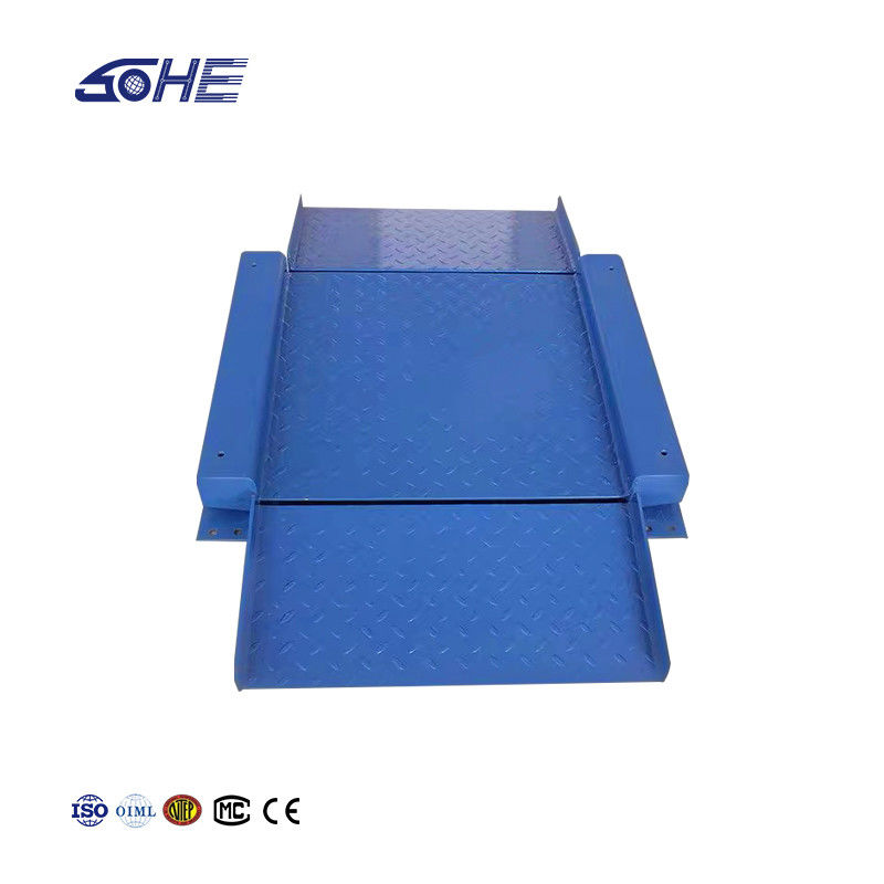 工業用炭素鋼プラットフォーム 1.5m x 1.5m 超低級 双重折りたたみランプ