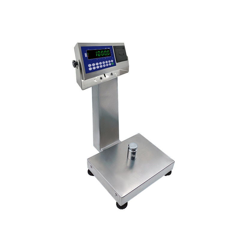 A8SP 印刷 6KG 容量と 22cm * 28cm 平方垂直バーの小さなプラットフォームスケール