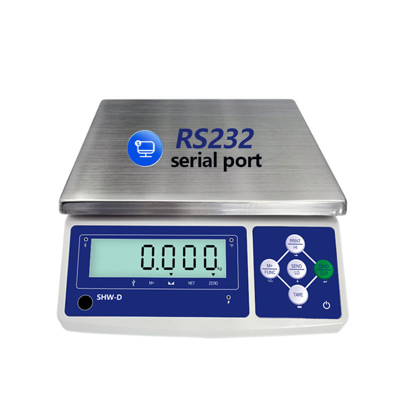 パーソナライズされたサポート 3KG SHWDL-232 RS232 シリアルポート付き産業用秤台