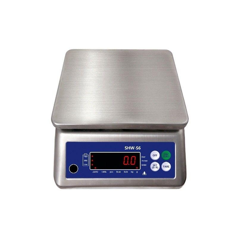 AC220V/50HZ電源 SOHE S6 3KGステンレス鋼 IP68 強力のための防水スケール